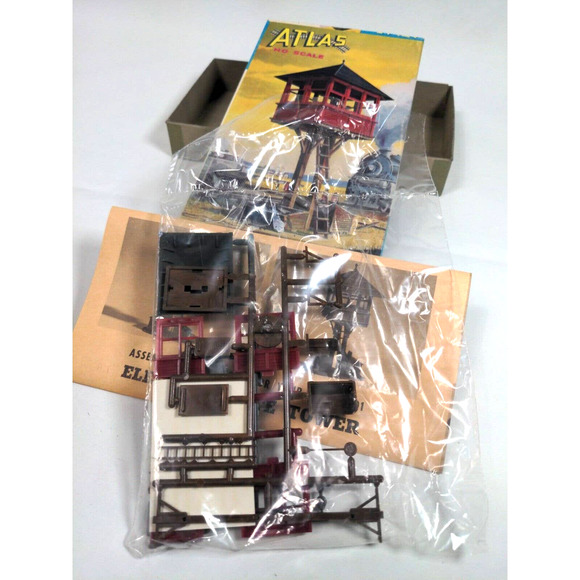 Vintage Atlas HO Scale #701 Elevated Gate Tower New In Box - Picture 3 of 7
